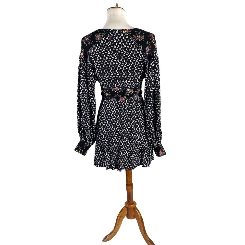 Free People Wonderland Combo Floral Dress SZ S - Picture 8 of 11